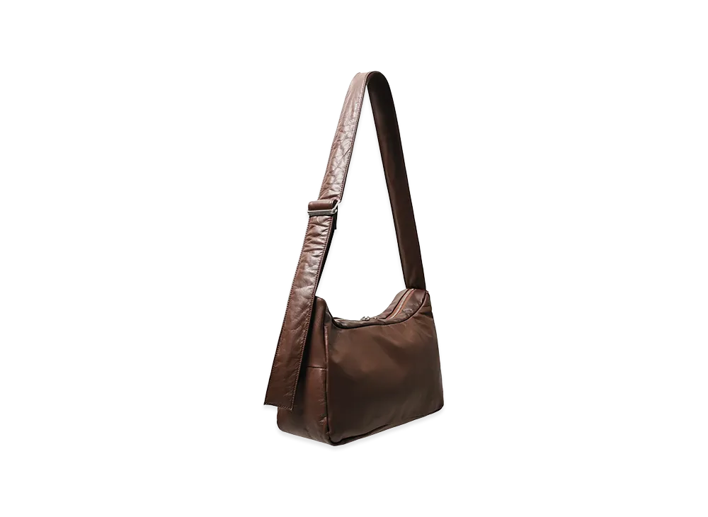 CLESSTE Leather Holiday Bag "Brown"