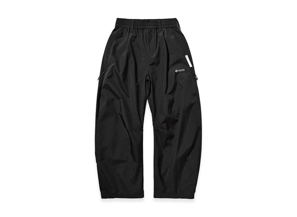CLESSTE x +PHENIX Windstopper By Gore-tex Labs City Barrel Leg Pants "Black"