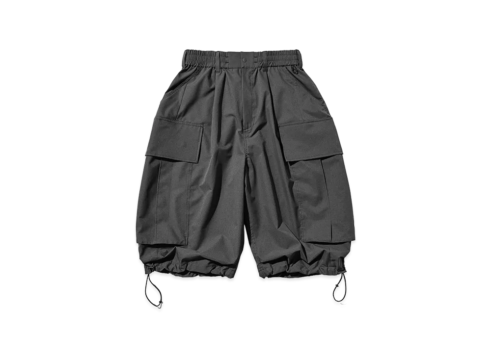 CLESSTE Cooldots City Mega Pocket Balloon Cargo Half Pants "Charcoal"