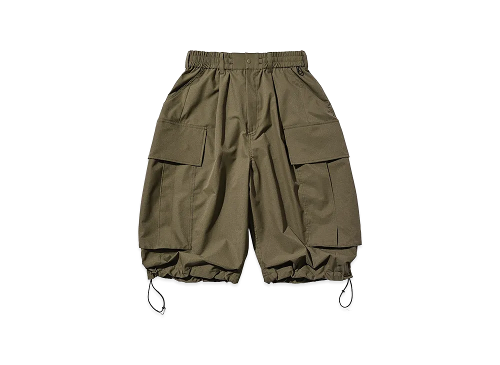 CLESSTE Cooldots City Mega Pocket Balloon Cargo Half Pants "Olive"