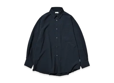 CLESSTE Shadow Gingham Check Everyday L/S Shirt "Navy"