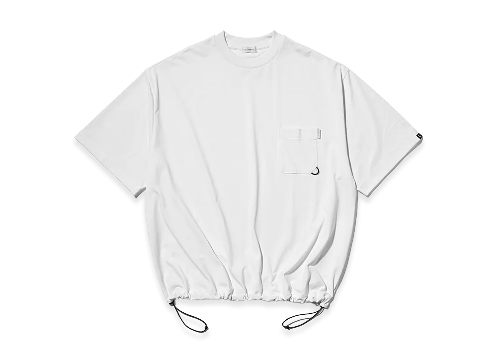 CLESSTE Tech Pocket S/S T-Shirt "White"