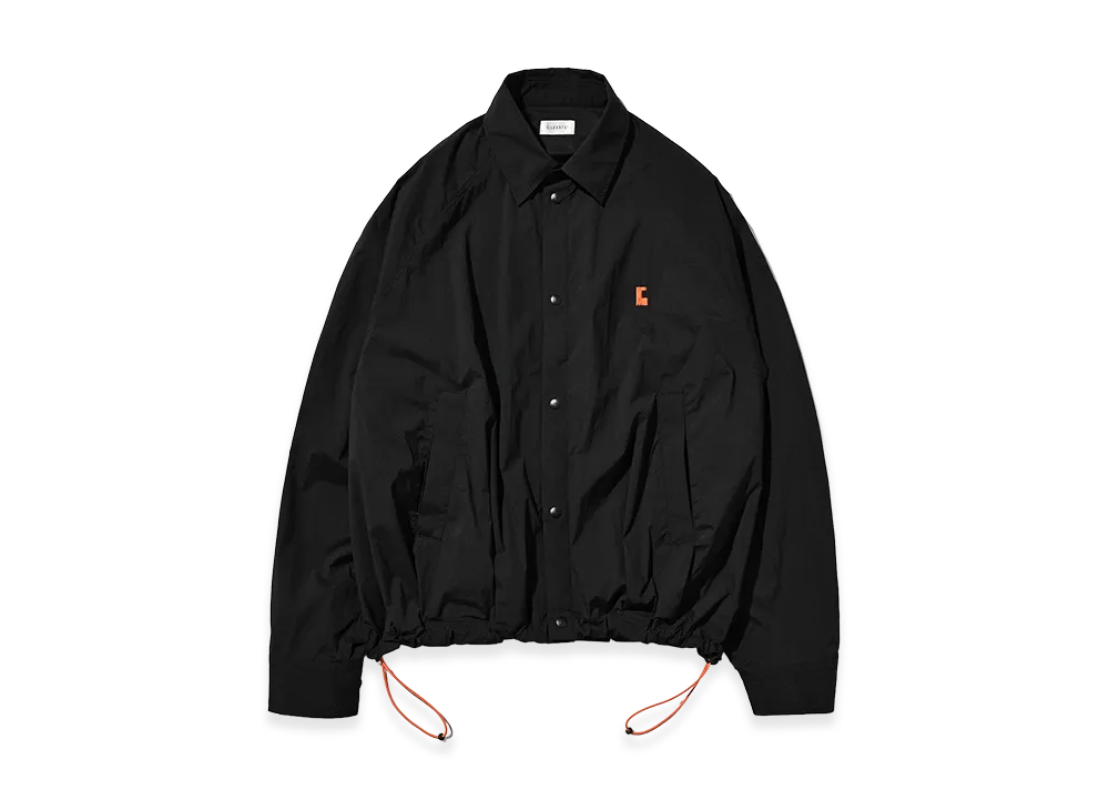 CLESSTE "C" Crispy Nylon City Uniform Balloon L/S Shirt Jacket "Black/Orange"