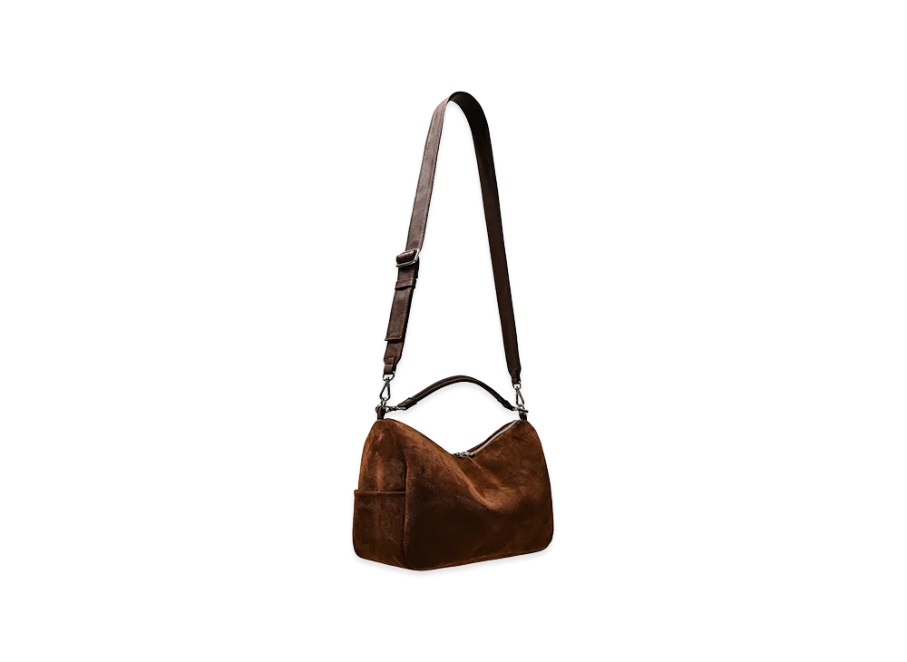 CLESSTE Suede Dayoff Bag "Brown"