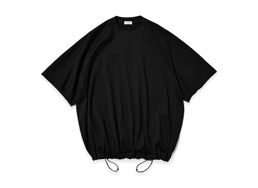 CLESSTE Blank Game S/S T-Shirt With Drawstrings "Black"
