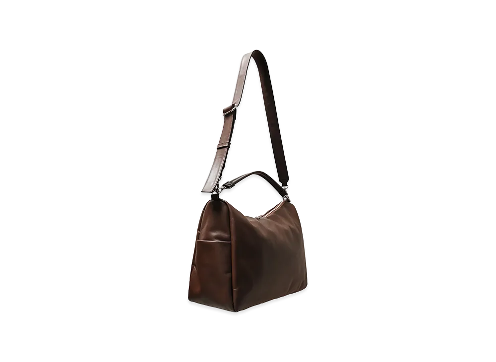 CLESSTE Leather Dayoff Bag Large "Brown"