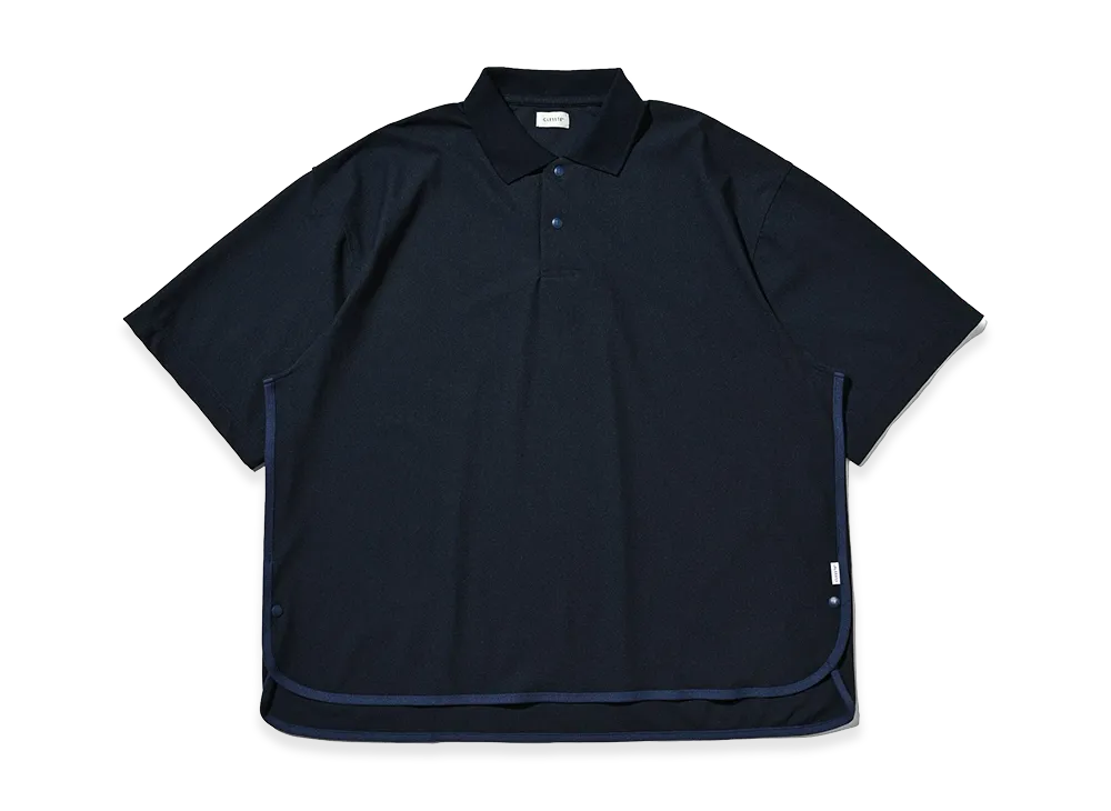 CLESSTE Tech Textured City S/S Polo "Navy"