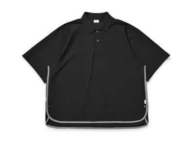 CLESSTE Tech Textured City S/S Polo "Charcoal Gray"