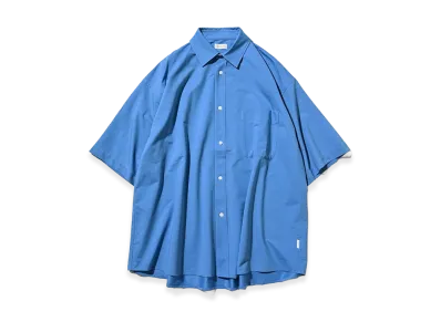 CLESSTE 46G Knit Everyday S/S Shirt "Sax Blue"