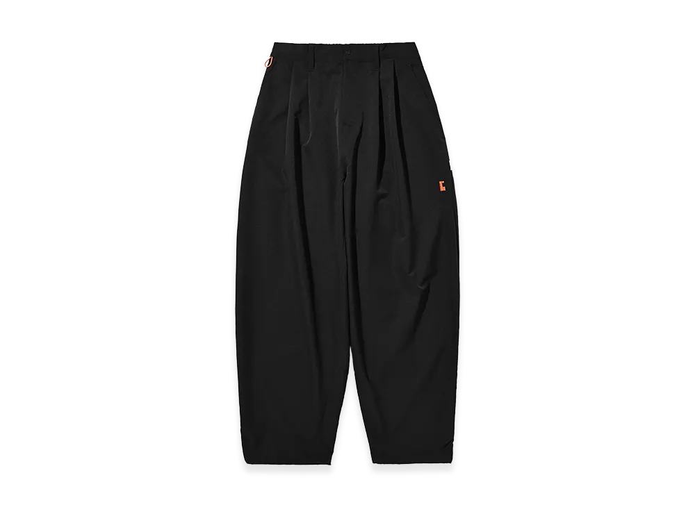 CLESSTE C Cooldots Mini Ripstop City Uniform Wide Tapered Pants "Black"