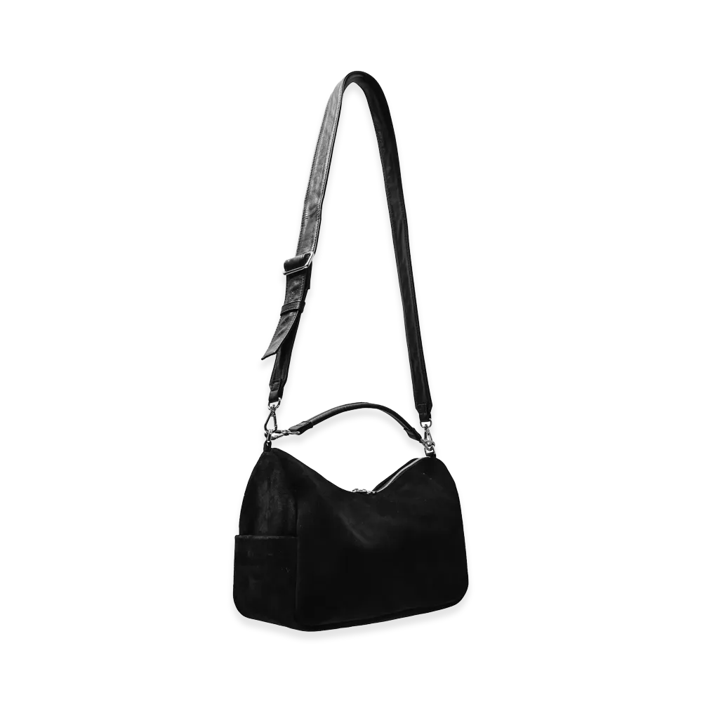 CLESSTE Suede Dayoff Bag "Black"