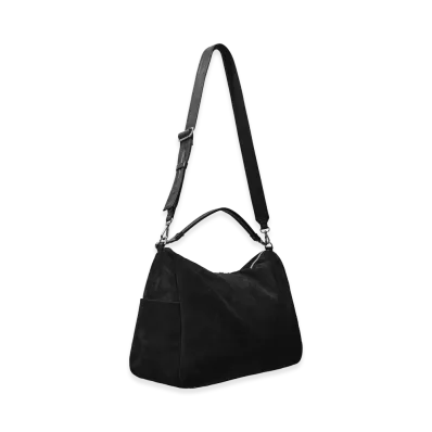 CLESSTE Suede Dayoff Bag Large "Black"