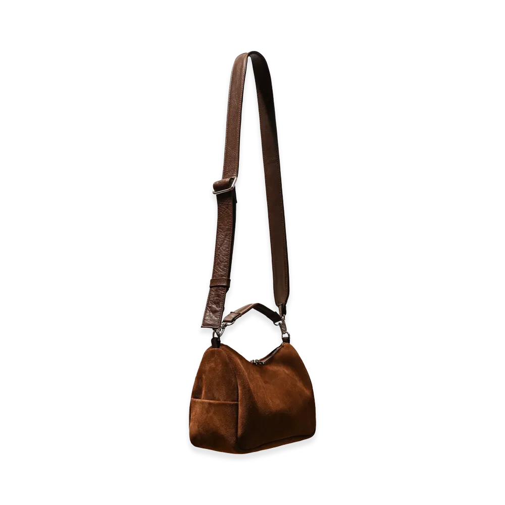 CLESSTE Suede Dayoff Bag Mini "Brown"