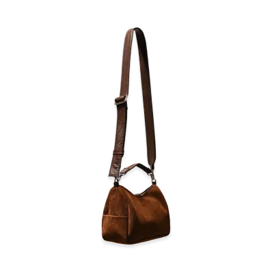CLESSTE Suede Dayoff Bag Mini "Brown"