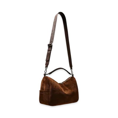 CLESSTE Suede Dayoff Bag "Brown"