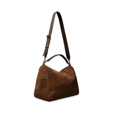 CLESSTE Suede Dayoff Bag Large "Brown"