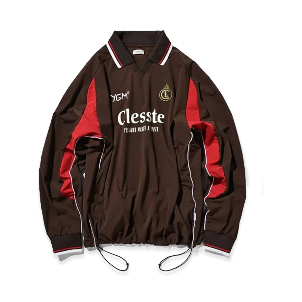 CLESSTE Yes Good Market Active City LS Game Shirt "Brown"