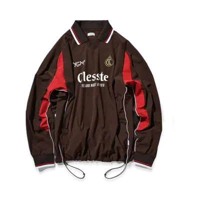 CLESSTE Yes Good Market Active City LS Game Shirt "Brown"
