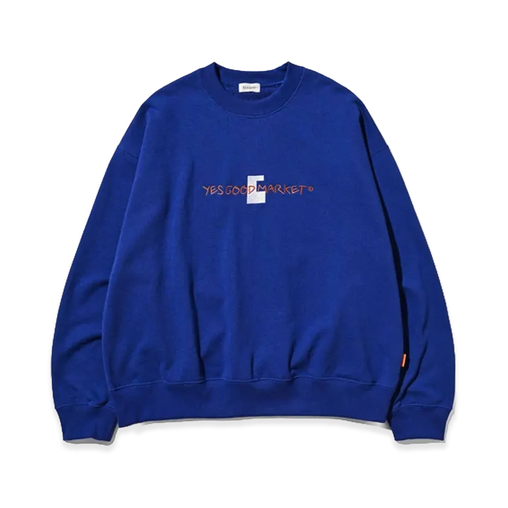 CLESSTE C × Yes Good Market LS Sweatshirt "Blue"