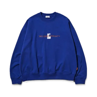 CLESSTE C × Yes Good Market LS Sweatshirt "Blue"