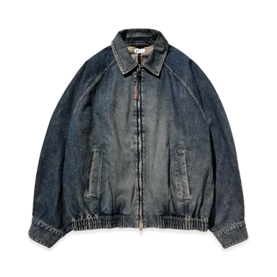 CLESSTE Vintage Dyed Selvedge Denim City Utility Jacket "Vintage Indigo"