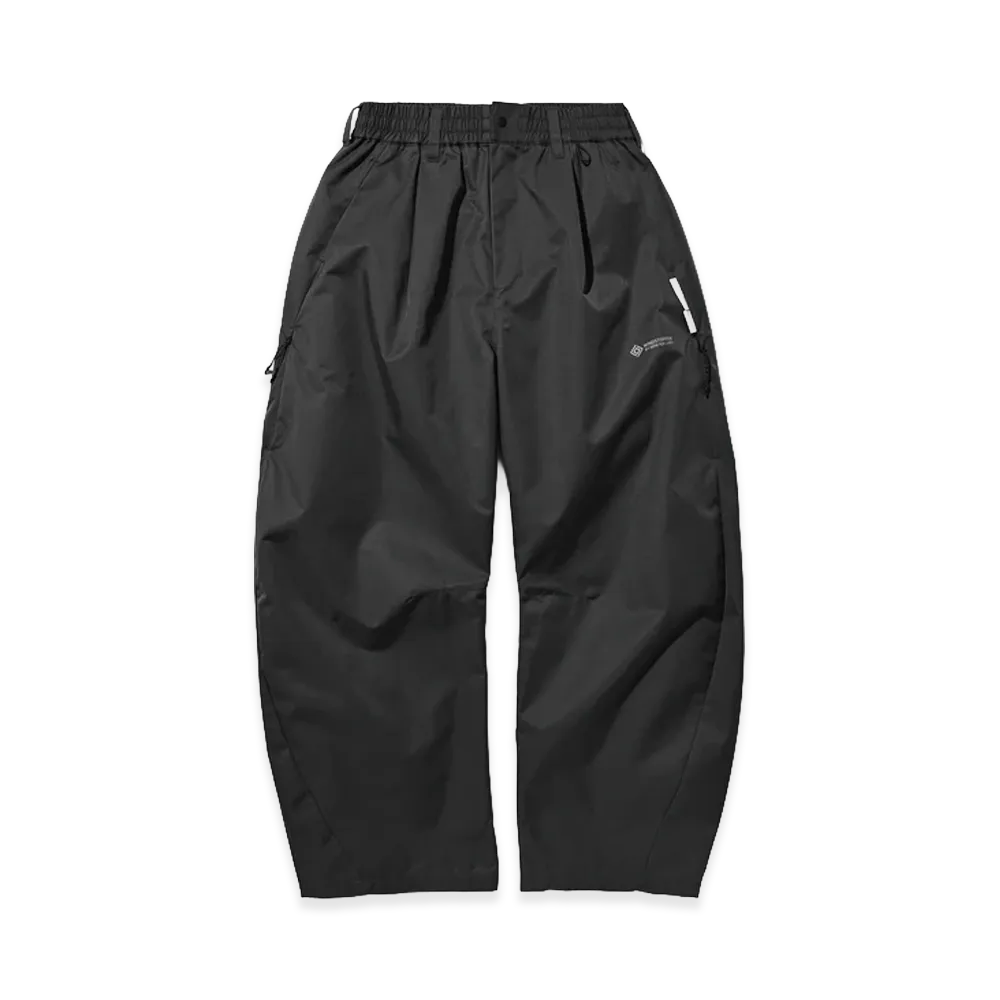 CLESSTE +Phenix Windstopper By Gore-Tex Labs Twill City Barrel Leg Pants "Shadow Gray"