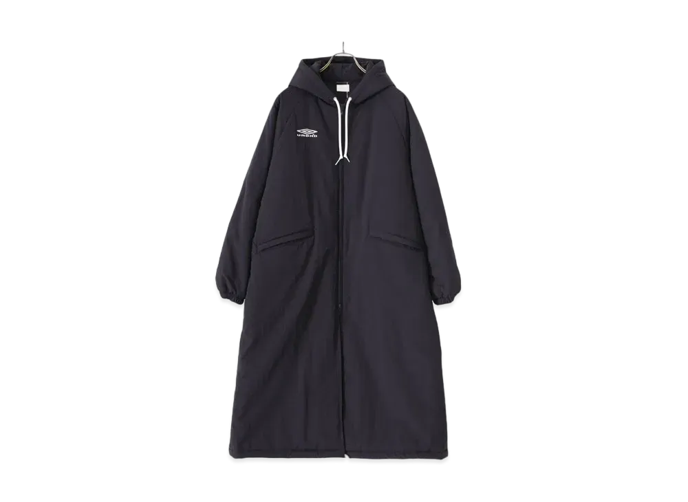 COMOLI x UMBRO FC Bench Coat "Navy"