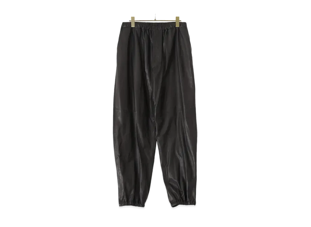 COMOLI Sheepskin Training Pants "Black"
