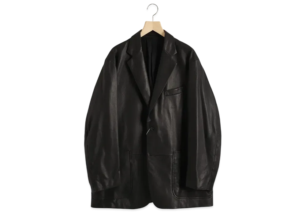 COMOLI Sheepskin 2B Jacket "Black"