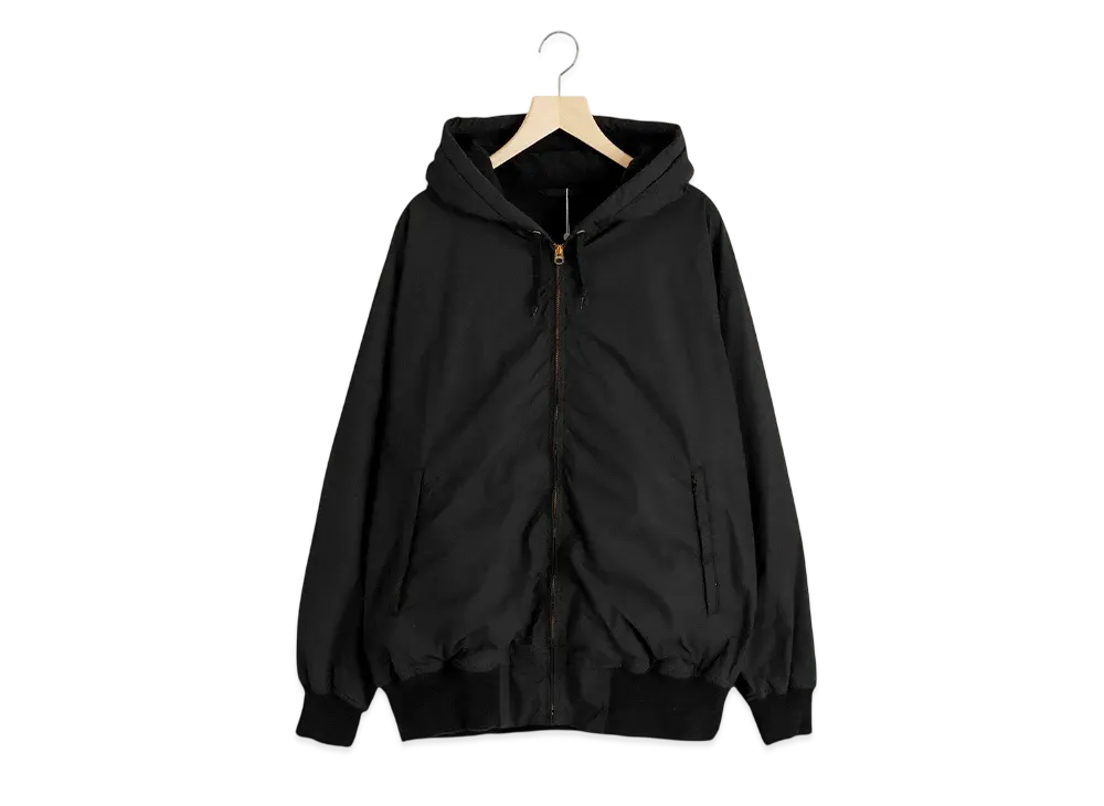 COMOLI Cotton Nylon Down "Black"