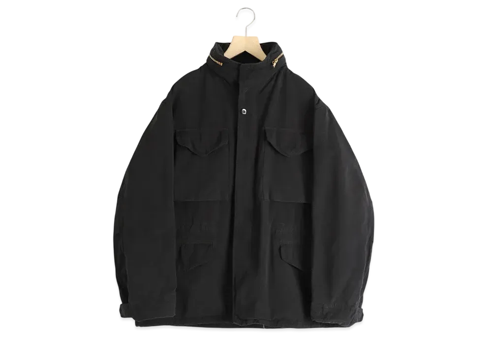 COMOLI 24AW Product Dyeing M65 "Black"