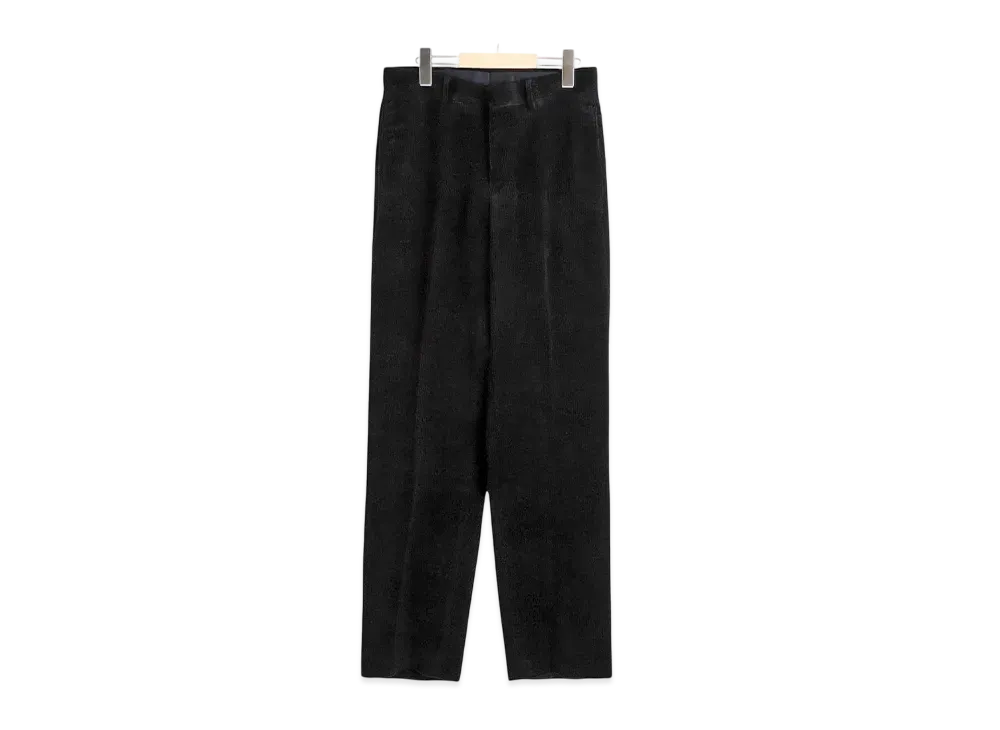 COMOLI Women's Corduroy Piped Stem Pants "Black"