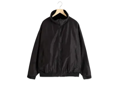 COMOLI Cotton Silk Track Jacket "Brown"