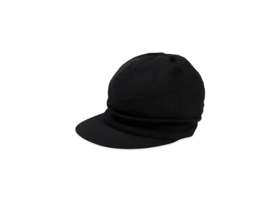 COMOLI Wool Knit Cap "Black"