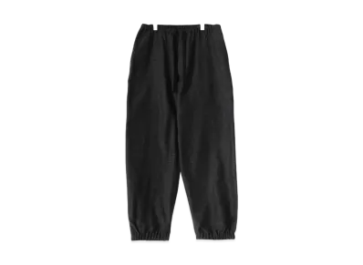 COMOLI Cashmere Silk Drawstring Pants "Charcoal"