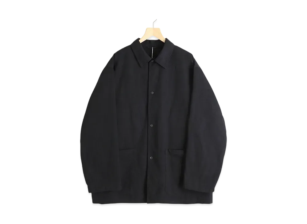 COMOLI Postwork Twill Jacket "Black"