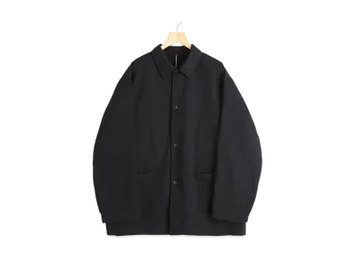 COMOLI Postwork Twill Jacket "Black"