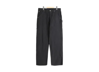 COMOLI Cotton Duck Painter Pants "Black"