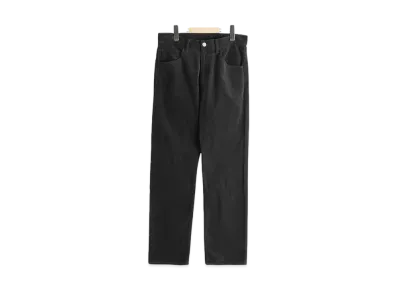 COMOLI Corduroy 5P Pants "Black"