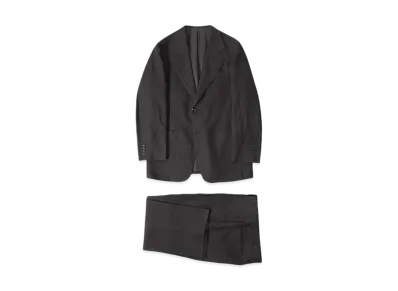 COMOLI Linen Suit "Chacoal"