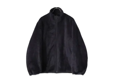 COMOLI Camel Shaggy Jacket "Navy"