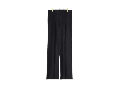 COMOLI FOX Flannel Suit Bottoms Only "Navy"