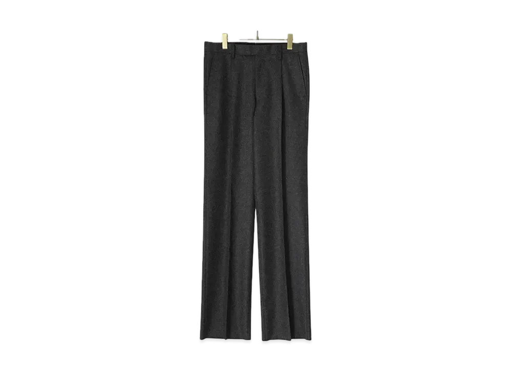 COMOLI FOX Flannel Suit Bottoms Only "Chacoal"