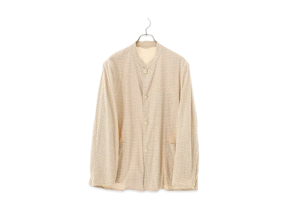 COMOLI S/C Dot Stand Collar Jacket "Dot"