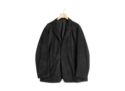 COMOLI Suede Jacket "Black"