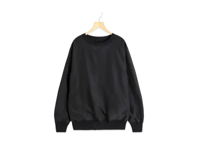COMOLI Reversible Pullover "Black"