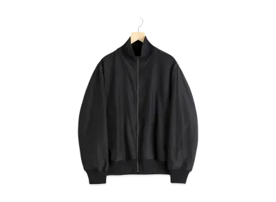 COMOLI Reversible Track Jacket "Black"