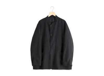 COMOLI Kanapa Stand Collar Jacket "Black"
