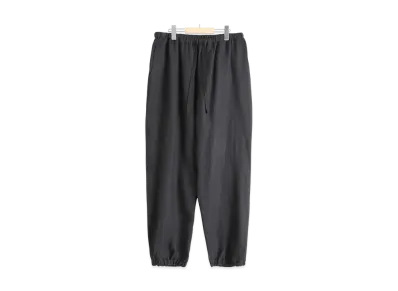 COMOLI Kanapa Drawstring Pants "Black"
