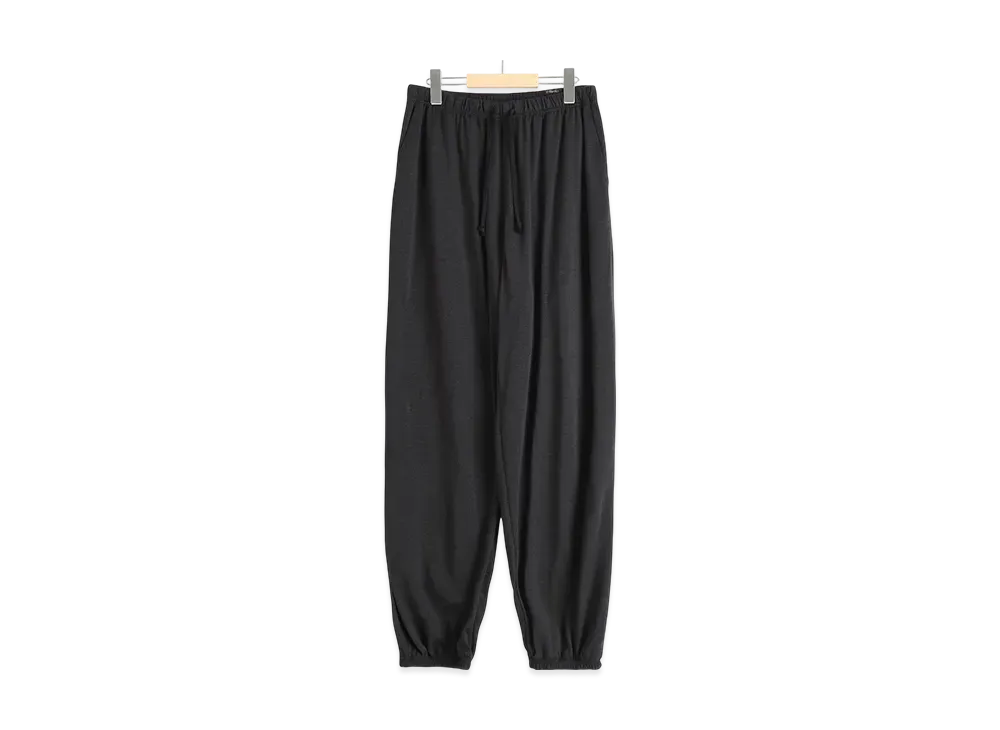 COMOLI Summer Wool Pants "Charcoal"